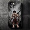 Baki the Grappler Anime Soft Phone Case for iPhone 16 16E 17 Air 15 Pro Max 14 Plus 13 Mini 11 12 7 Black Cover Back Shell