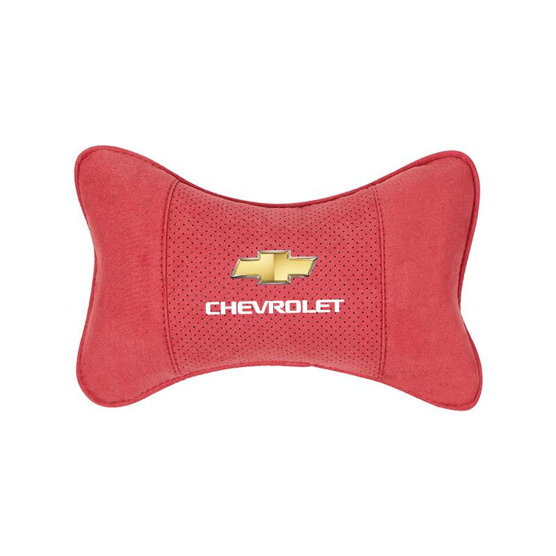 Car Seat Neck Headrest Suede Pillow Soft Cushion For Chevrolet Spark Captiva Cruze Malibu Equinox Trax Camaro Blazer Traverse
