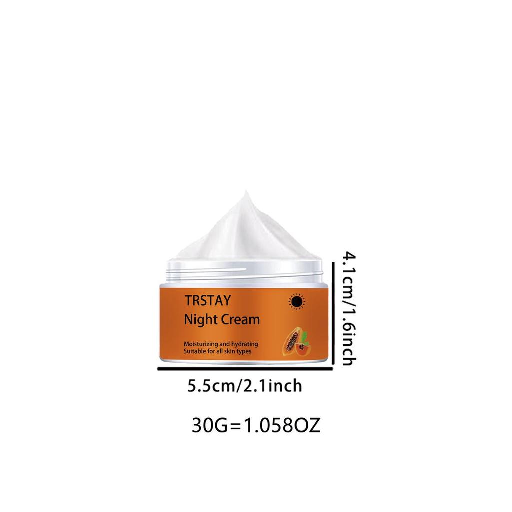 Night Cream Moisturizing Face Serum Hyaluronic Acid Serum Shrinks Pores, Reduces Fine Lines and Nourishes the Skin