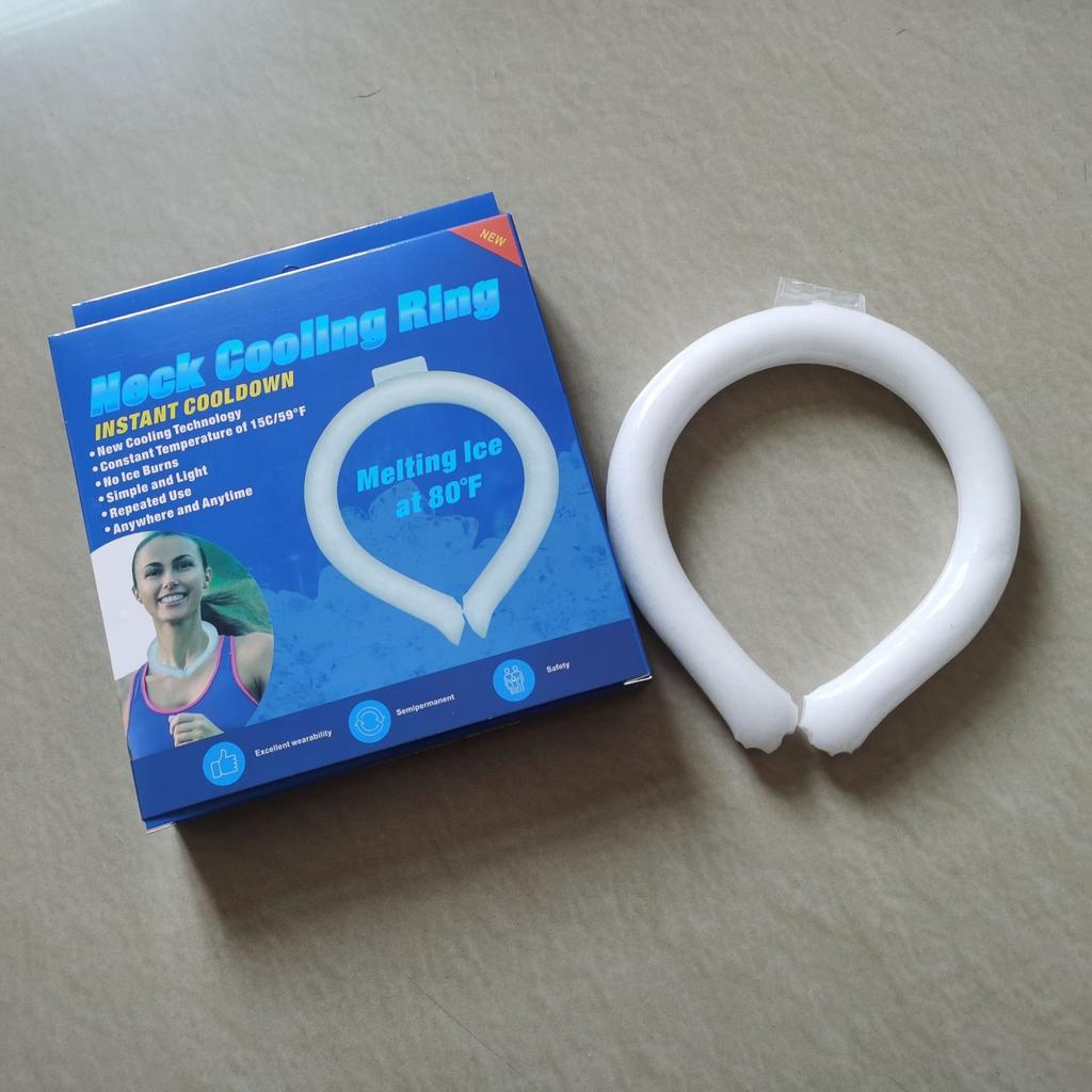 Summer Ice Ring Cooling Ring Neck Cooling Ring Outdoor Heatstroke Ice Neck Ring Ice Feeling Collar Cooling Collar
