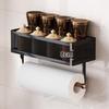 Strong Load-bearing Spice Storage Rack Wall Mounted Wall Shower Shampoo Rack  Bathroom