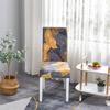 Geometric Elastic Dining Chair Cover Universal Seat Slipcover for Kitchen Wedding Banquet Home Decor