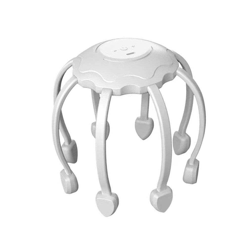 5 Modes Octopus Claw Head Massager Type-C Head Scratcher Scalp Massager  for Relief Head Fatigue