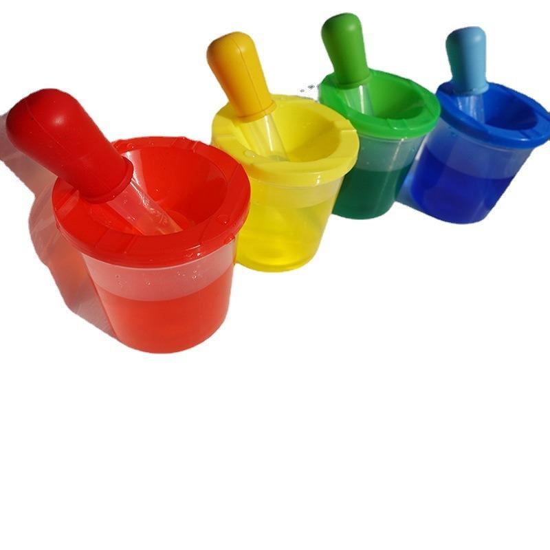 Montessori Early Education Children's Water Play Sensory Teaching Aids Pigment Dropper Scientific Game Teaching Aids