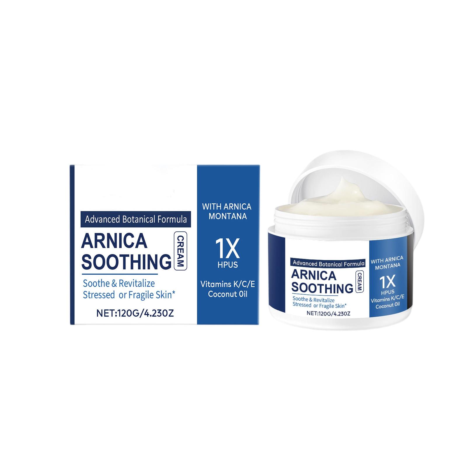 

Арника Успокаивающий Крем от Синяков Увлажняющий и Увлажняющий Крем для Ухода за Чувствительной Кожей с Мягкими Ингредиентами. One Size белый