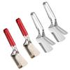 Stainless Steel Meat Turner Comfortable Grip Nonslip Spatula with Extended Handle Barbecue Accessory