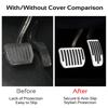 For Tesla Model 3 Y 2021-2025 Highland Juniper 2pcs Aluminum Alloy Brake Accelerator Foot Pedals Cover Car Accessories