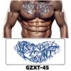 Waterproof Herbal Semi-Permanent Flower & Wings Sleeve Tattoo Sticker