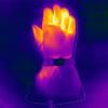 KOMINE Cycling Bike Unisex Adult EK-218 Neo Retro Electric Heat Gloves Black L