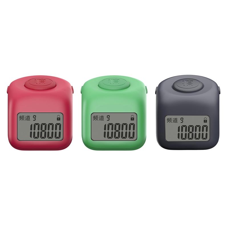 Portable Mini Rechargeable Digital Finger Ring Electronic Hand Tally Counter Silent Prayer Counter Clicker 9 Dropshipping