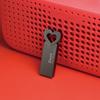 Zsuit Heart-Shaped Metal Car USB Flash Drive