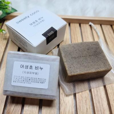 Sweet Coco Houttuynia Cordata 100g Soap for Oily Skin, 1 Unit