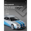 1/32 Nissan GTR R34 Skyline Supercar Alloy Metal Diecast Car Model Sound & Light Holiday Boyfriend Gift Collect Hobby Ornaments
