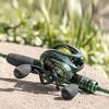 VISPREA Baitcasting Reel, Bait Finesse Reel, Fishing Reel, Lightweight, Max Drag 8KG, Shallow Spool,