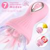 Nipple Sucking Vibrator Sex Toy Breast Clitoral Stimulator Tongue Vibration Clit Auto Sucker Orgasm Massager for Female Pleasure
