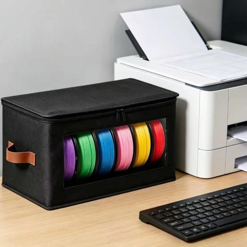 Scatola di Stoccaggio Speciale per Consumabili di Stampa 3D, Scatola di Stoccaggio Filo Completamente Sigillata con Doppia Cerniera, Dedicata per Studi di Stampa 3D