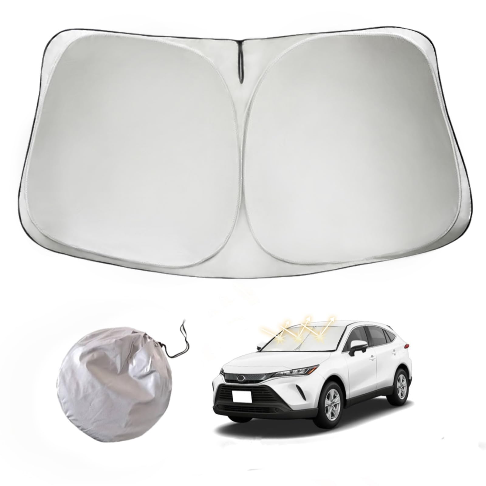 

Солнцезащитный козырек для автомобиля Persevere для Toyota Harrier 80 Series Новая модель Harrier Текущая модель только Солнцезащитный козырек на лобовое стекло Солнцезащитный козырек для автомобиля Волшебный козырек Складной