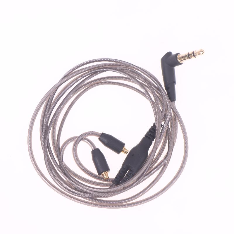 Mmcx To 3.5Mm Sound Jack Headphone Cable Replacement 120Cm Length For Se215/315/535/846/Ue900/Dc/Vjjb/N1