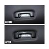 Top Roof Grab Bar Handle Cover Cover Trim Frame for Dodge Charger Carbon Fiber