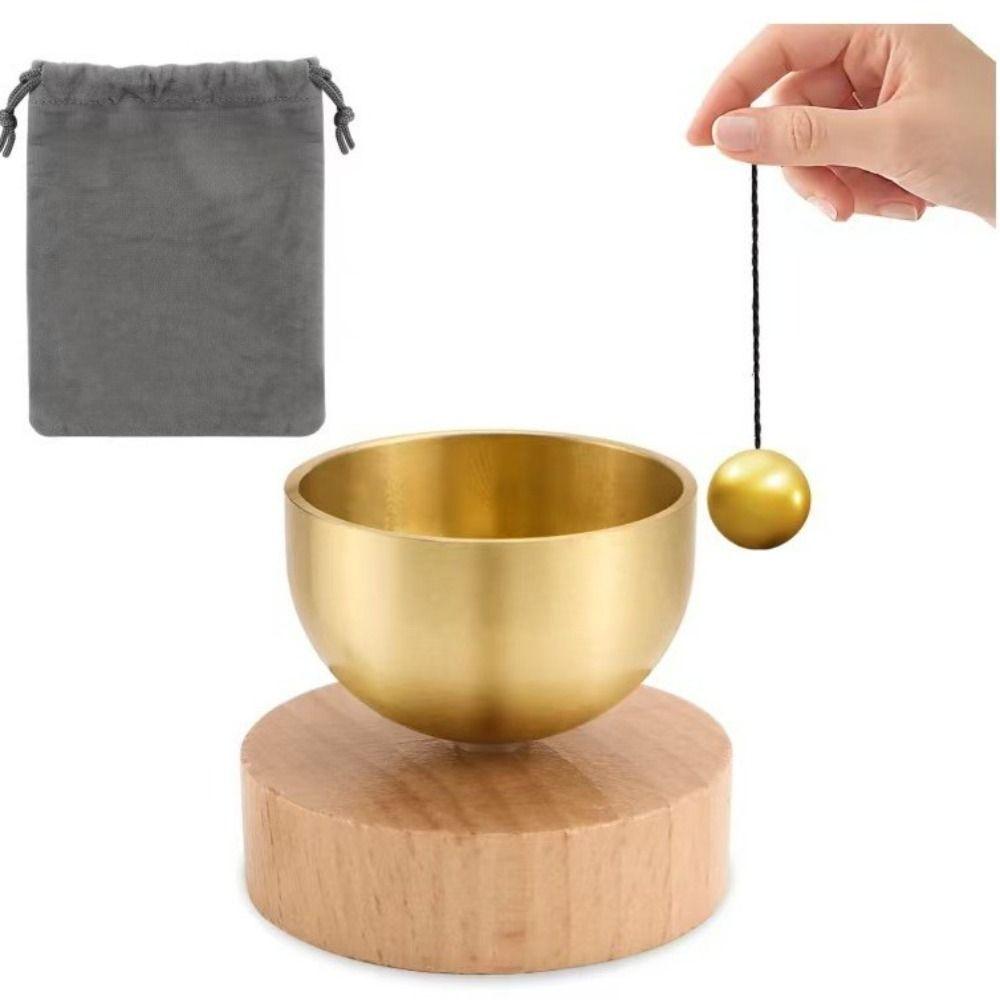 Mini Tibetan Singing Bowl Music Tibet Sound Bowl Mindfulness Practice Meditation Bowl  Gifts