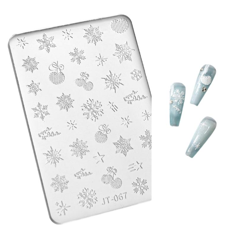 Crystal Silicone Nail Mold Nail Decors Molds Silicone Stamps Nail Decors Mould Nail Decors Stamping Tools for Nail Decor