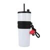 Car Ice Cooler Cup with Straw - 304 Stainless Steel Insulated, Large Capacity Household Water Cup  