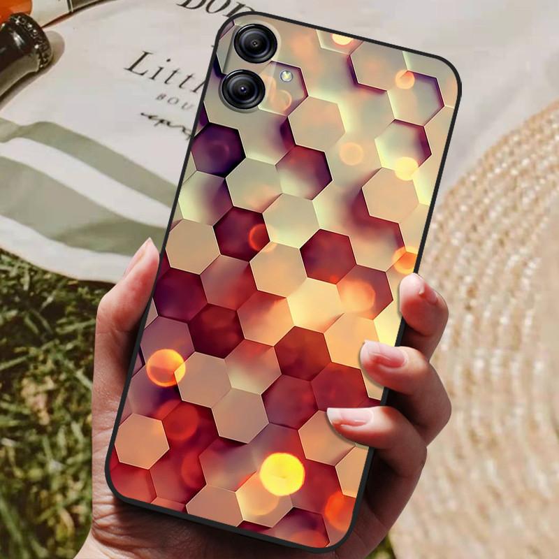 For Samsung Galaxy A06 Silicone Case Cute Pattern Soft TPU Phone Cover For Samsung Galaxy A06 A 06 SM-A065F Back Cover Bumper