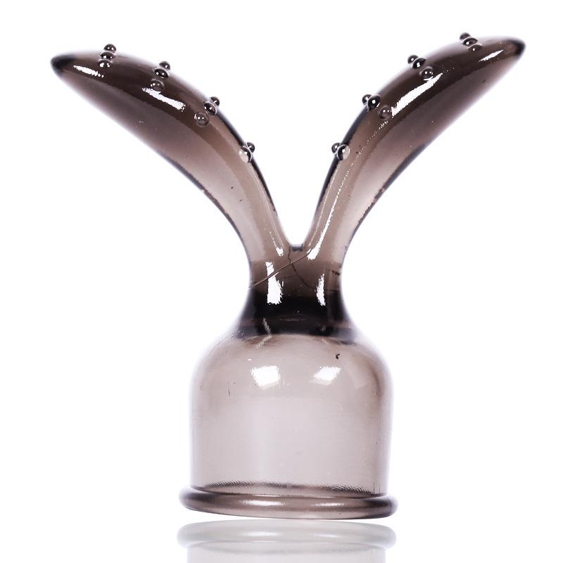 Silicone AV Stick Vibrator Headgear for Couples
