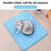 Sommarhusdjurssoffmattor, Golvmattor, Hundisdmattor, Vår- och Sommarkattkyla Mattor, Isilkesmattor, Kylande Sovmattor