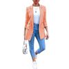 Women's European & American Style Lapel Cardigan Suit Jacket