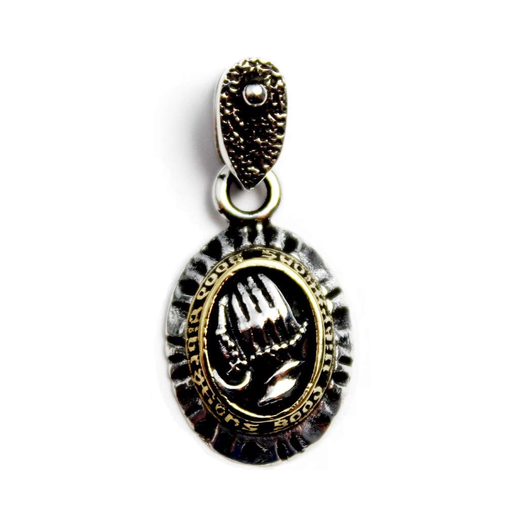 good vibrations Mexico Praying Hands Pendant