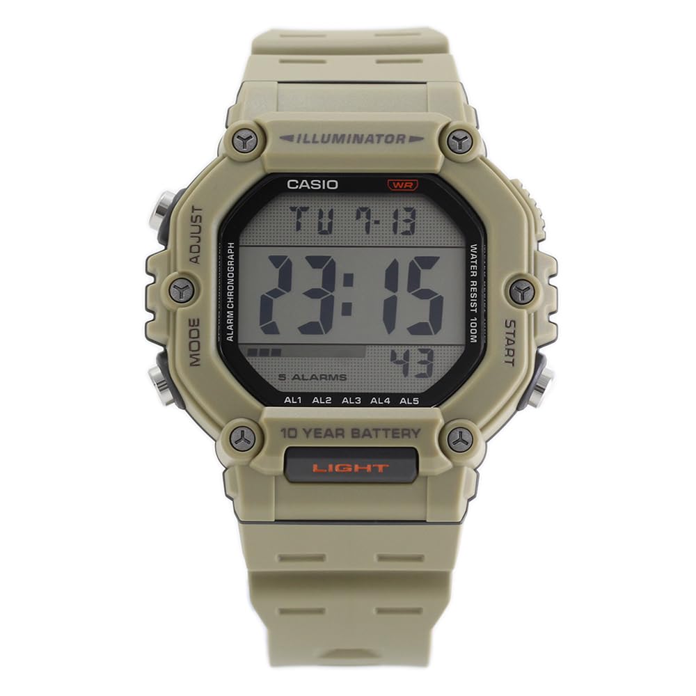 CASIO Digital Quartz Watch AE-1600H-5A Men s [Used] серый