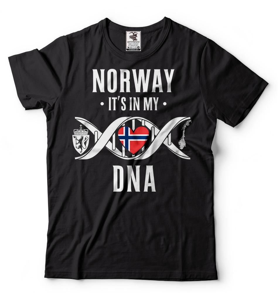 Norway T-shirt heritage Culture Tee Shirt Norwegian T-shirt Norway Country shirt 4XL