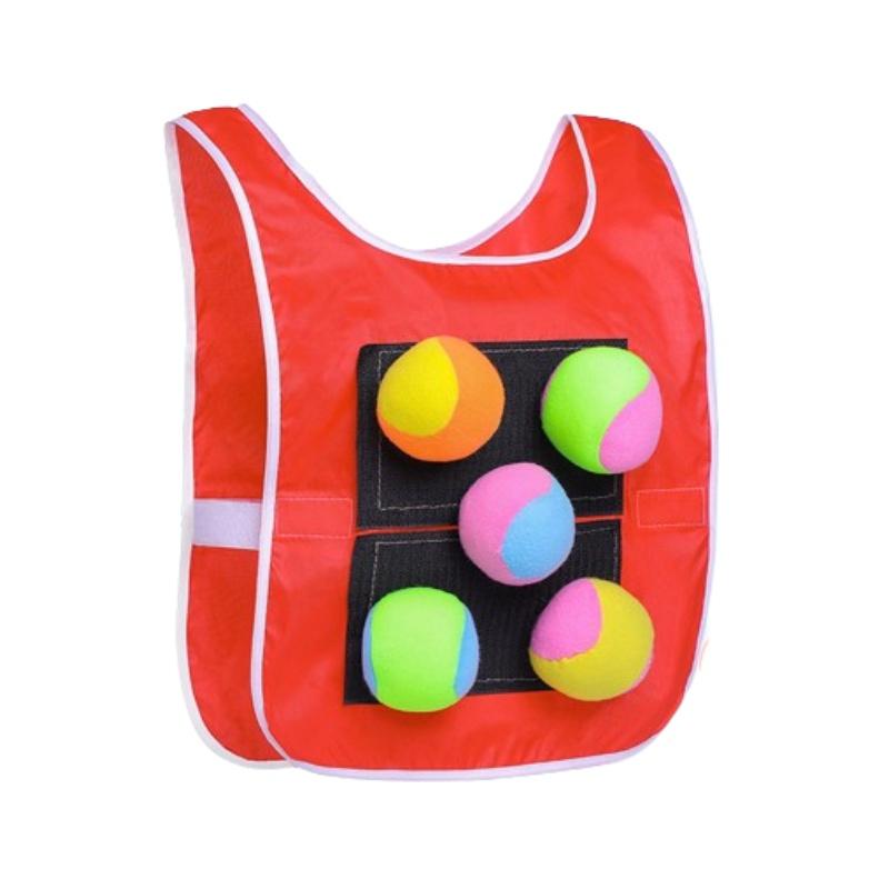 Soft And Fluffy Children's Sticky Ball Outdoor Toy With 4/5 Bonus Balls