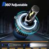 2PCS Car LED Headlamp Replacement Bulbs 20000LM High Lumens Canbus Error Free H4 High Low Beam CSP 3570 chips Auto Light Bulbs