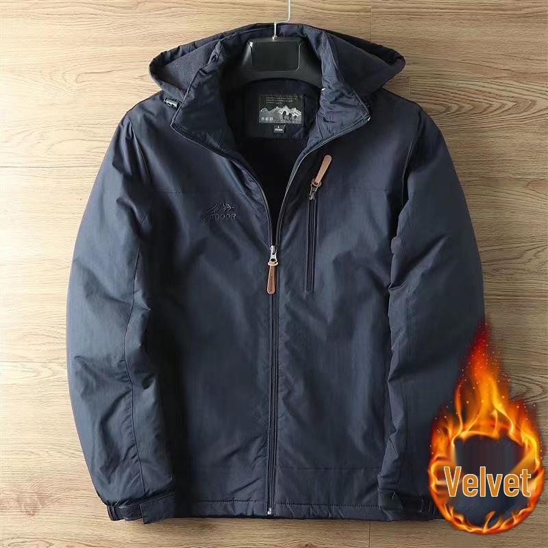 2026 Men's Quick-Drying Windbreaker: Spring/Autumn Outdoor Military-Style Waterproof Jacket