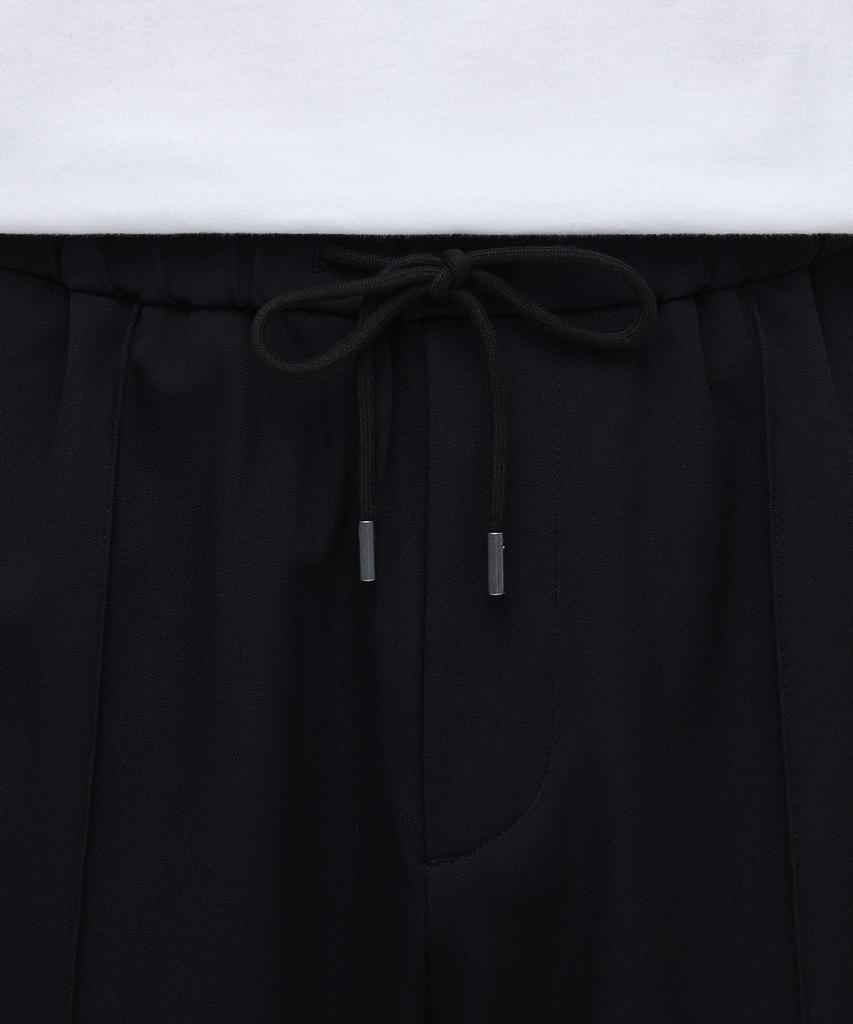 MUSINSA STANDARD Easy Elastic Track Slacks [Black]