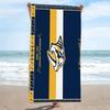 Nashville Predators Logo Print Beach Towel, Large Soft Quick Dry Towel for Beach Camping Swimming