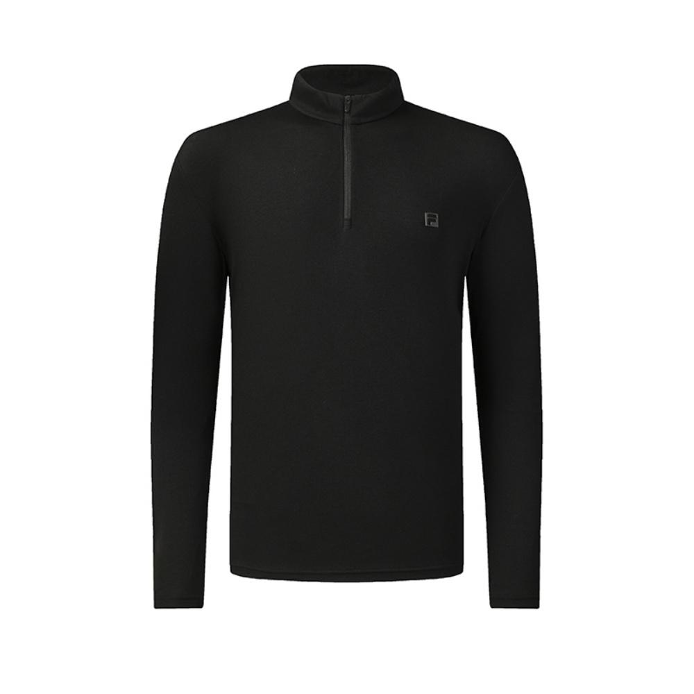 New FILA Golf Series T Shirts Men's Pitch Black A11M545223FBK