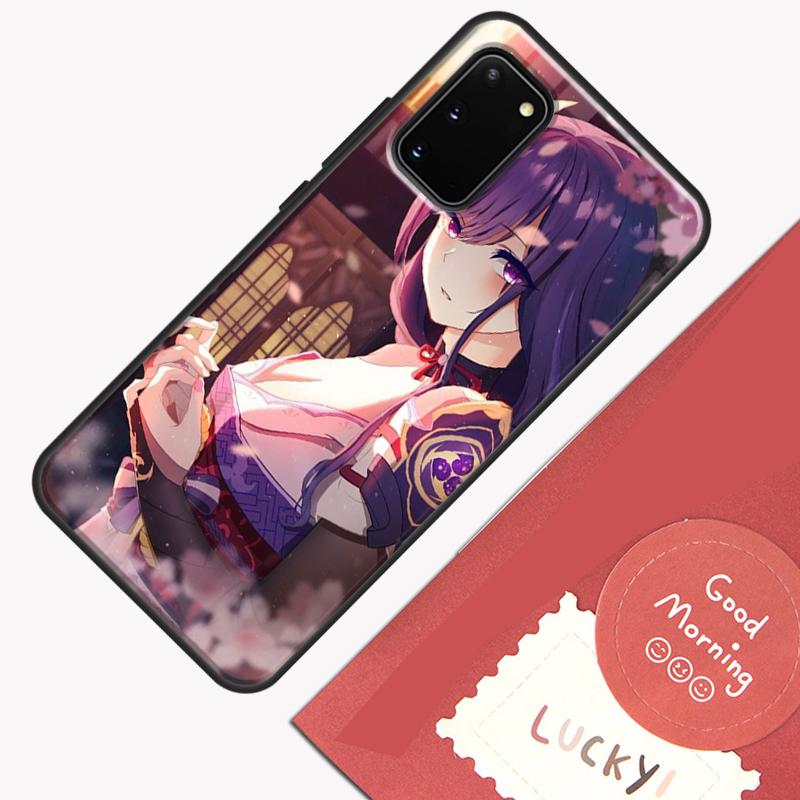 Baal Genshin Impact Game Phone Case For Samsung Galaxy S23 S26 Ultra S20 S21 S22 S24 S25 Plus S10 S25 FE Cover Shell