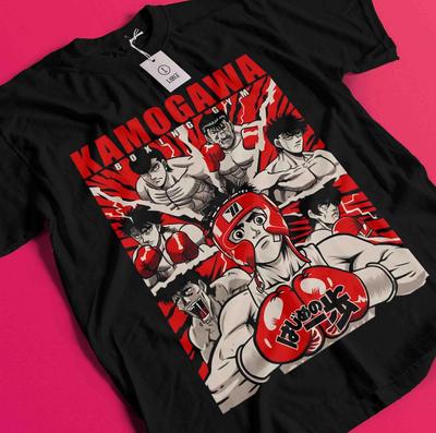Manga Tshirt, Sport 90s Anime Lovers, Boxing GYM Anime Tshirt, Otaku Ropa, Graphic Anime Unisex Shirt