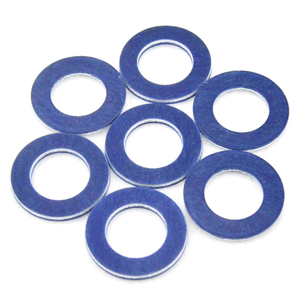 10ks Závit Závit Olejové Vypouštěcí Zátky Těsnění Podložka 12mm Otvor Těsnění Kroužek Motor Automobil Pro Lexus CT200h 2011-2016 OE# 90430-12031