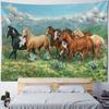 Running Horse Decorative Tapestry Office Living Room Decor Home Wall Tapestry