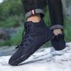 Hohe Schneestiefel Neue Outdoor-Wander- und Camping-Wanderschuhe Ski Rutschfest Samt Warm Große Größe Baumwollschuhe