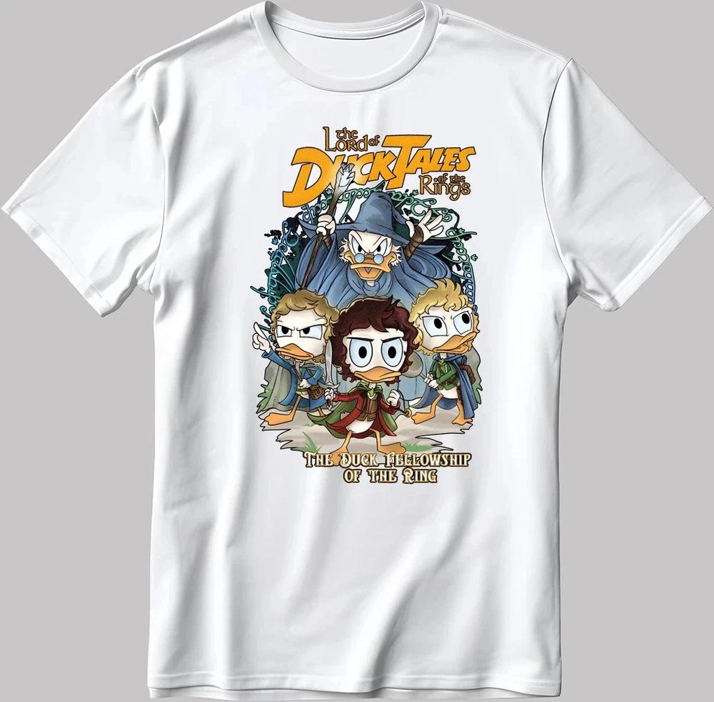 Duck Tales Of The Ring White TShirt Size S4XL S