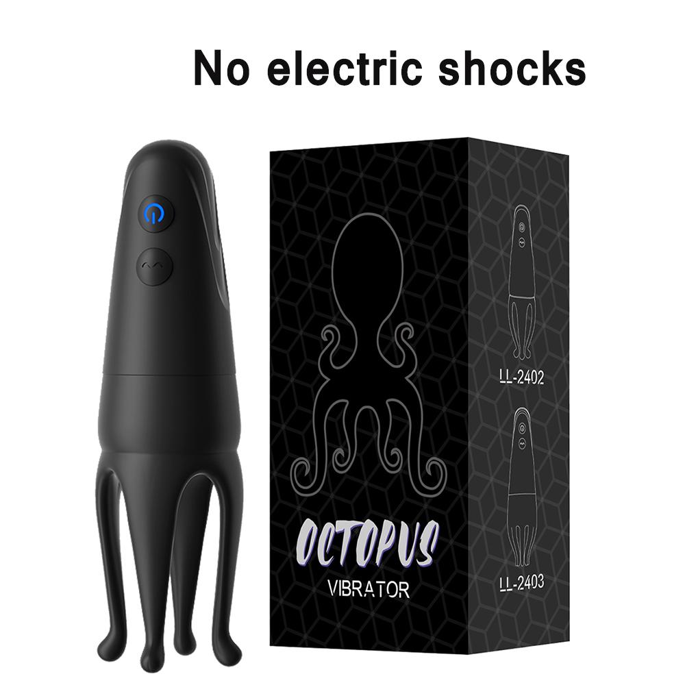 Masturbator for Men Glans Vibrating Electric Shock Sex Oral Blowjob Lasting Delay Endurance Training Male Sex Toys for Men 18+