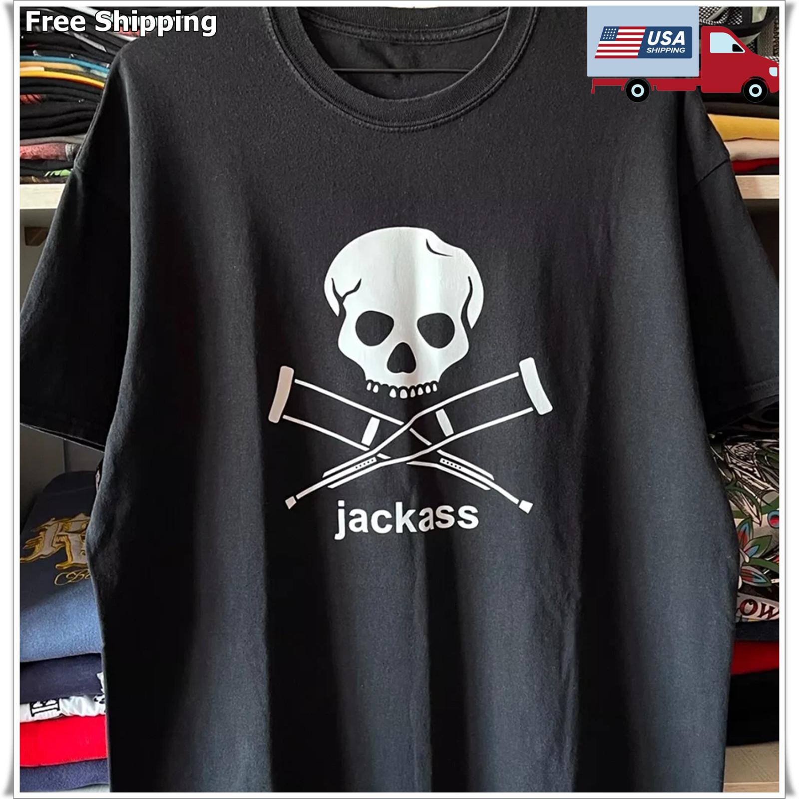 Jackass MTV Show Movie Size S M L 2345XL T Shirt Cotton S