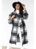 2025 Trending Long Sleeve Plaid Print Jacket Shirt for Spring and Autumn