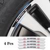 4pcs Aluminium Alloy Car Wheel Hub Stickers For GT-Line Sportage Ceed Rio Picanto Sorento Soul Cerato Venga Forte K9 Cadenza