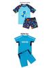 Kids' Quick-Dry Sunscreen Swimsuit Set for Boys and Girls - Medium to Large Sizes for Toddlers and Children, Perfect for Hot Springs